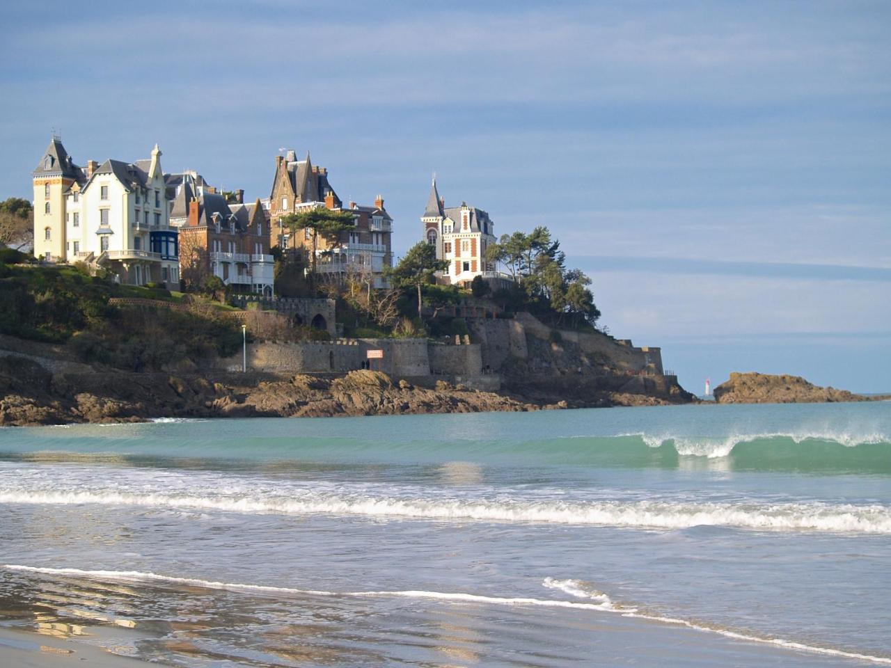 Le Nautilus, Saint Malo, Les Bas Sablons Lägenhet Exteriör bild