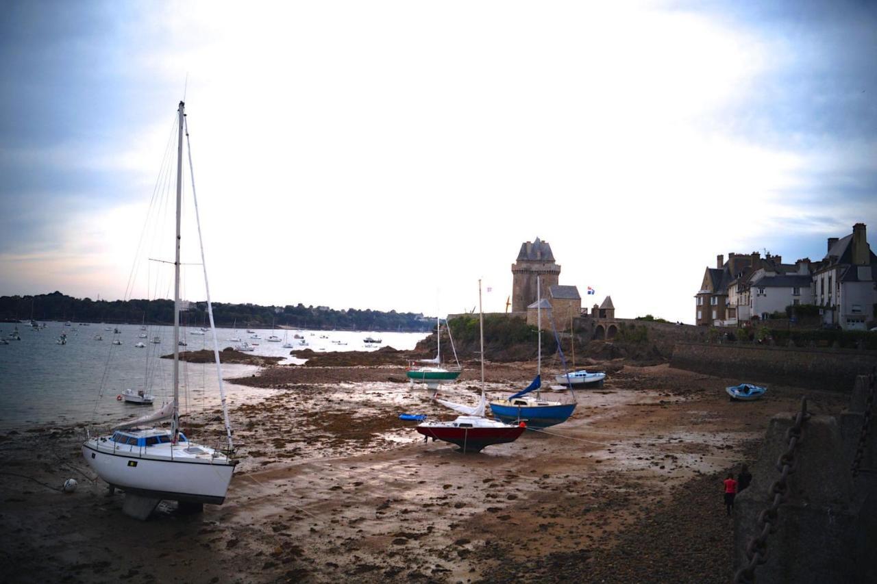 Le Nautilus, Saint Malo, Les Bas Sablons Lägenhet Exteriör bild