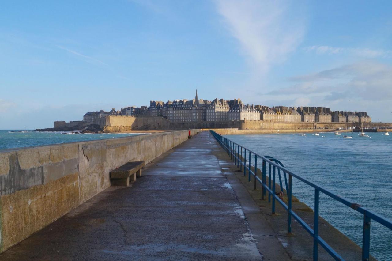 Le Nautilus, Saint Malo, Les Bas Sablons Lägenhet Exteriör bild